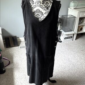 Black jumper dress size L